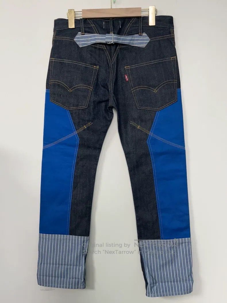 Junya Watanabe Junya Watanabe size XS Patchwork Denim Pants Size US 27 - 2 Thumbnail