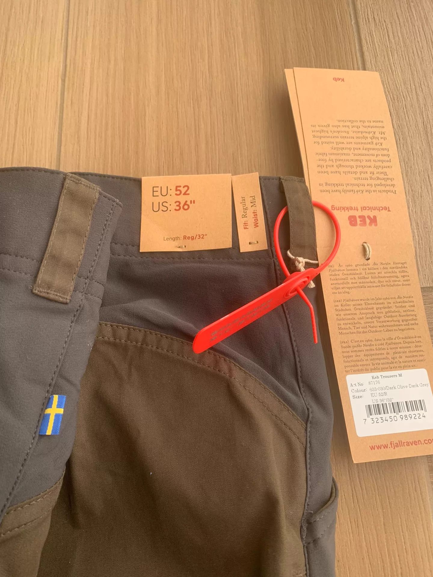 Other Fjällräven Keb 4-Season G-1000 Hiking Pants M 52 Size US 36 / EU 52 - 3 Thumbnail