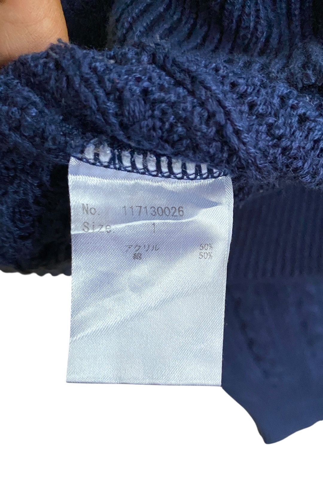 Number (N)ine Very Rare Vintage Brand Number Nine Wool Knitwear 2000s Size US M / EU 48-50 / 2 - 7 Thumbnail