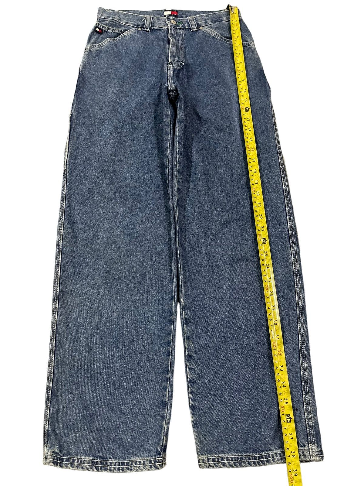Tommy Hilfiger Vintage Tommy Hilfiger Carpenter Style Baggy Jeans Size US 27 - 12 Thumbnail