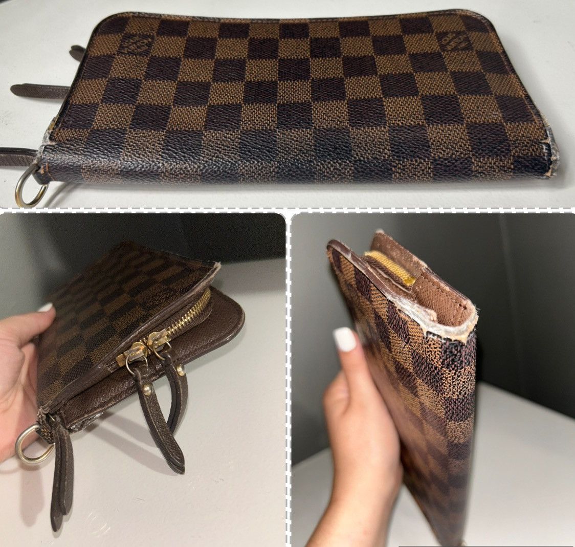 Louis Vuitton Louis Vuitton Damier Ebene Leather Insolite Zippy Wallet Size ONE SIZE - 12 Thumbnail
