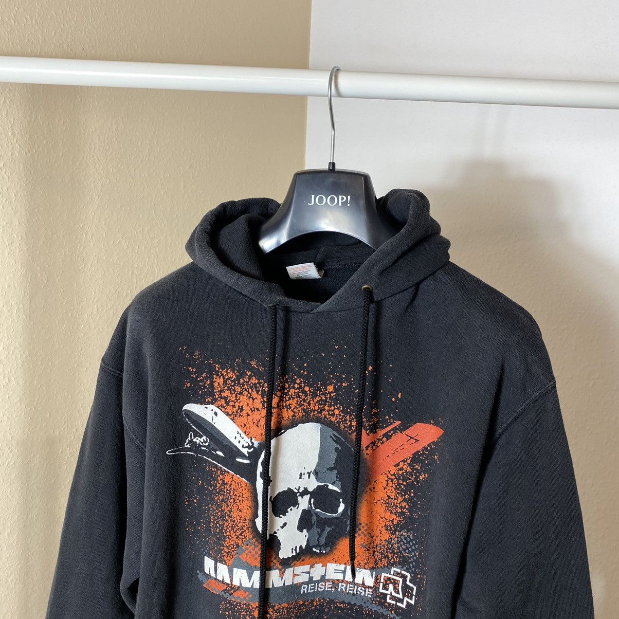 Vintage Vintage 2004 Rammstein Reise Hoodie Sweatshirt Skull Rare Size US M / EU 48-50 / 2 - 3 Thumbnail