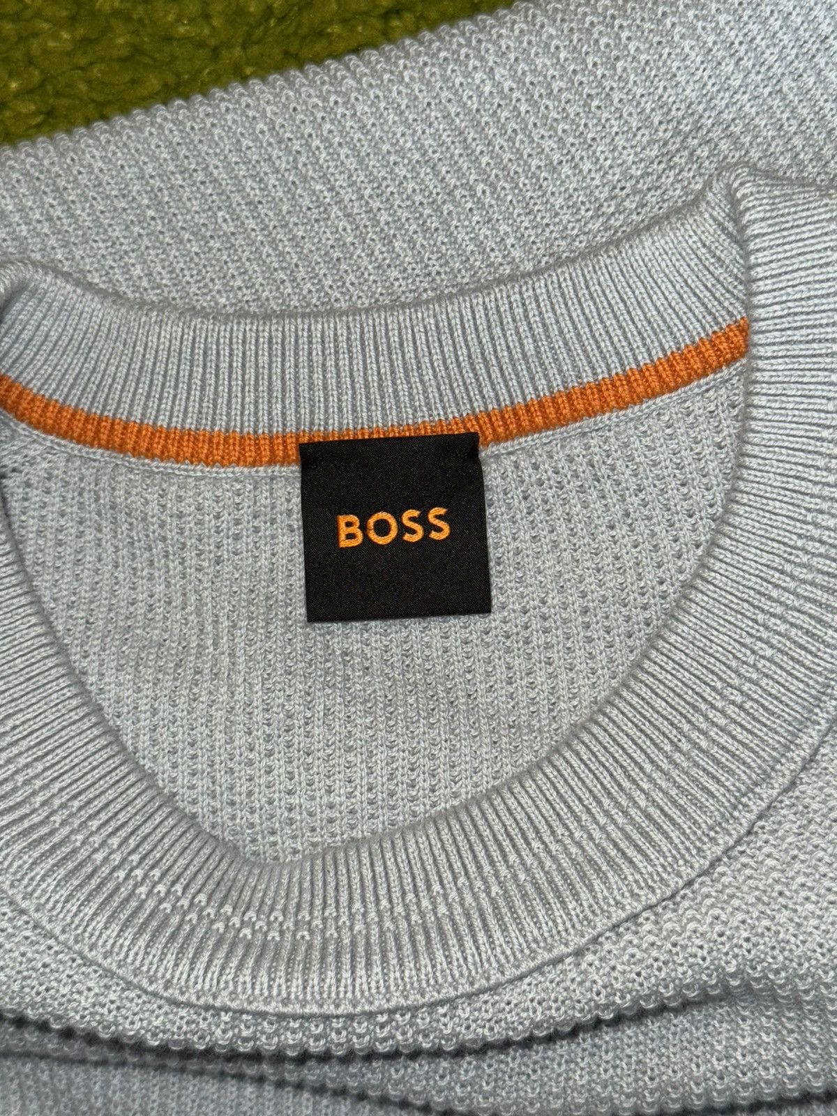Designer × Hugo Boss Hugo Boss cashmere blend patch logo sweater Size US XXL / EU 58 / 5 - 6 Thumbnail