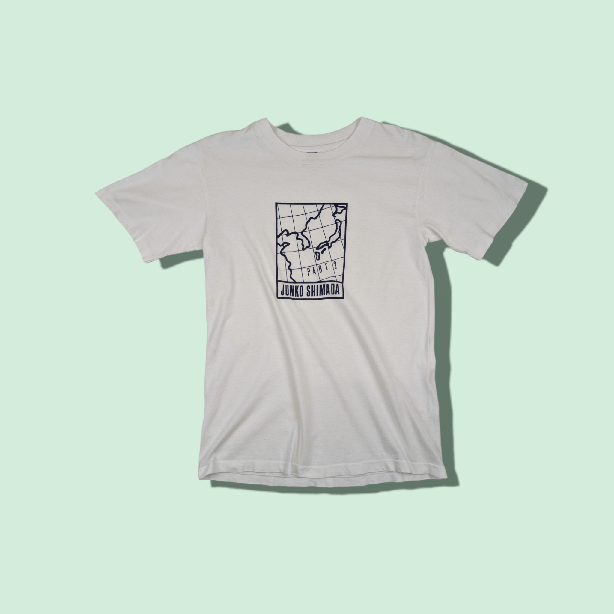 Junko Shimada 90's JUNKO SHIMADA Big Spell Out T Shirt Single Stitches Tee Size M / US 6-8 / IT 42-44 - 1 Thumbnail