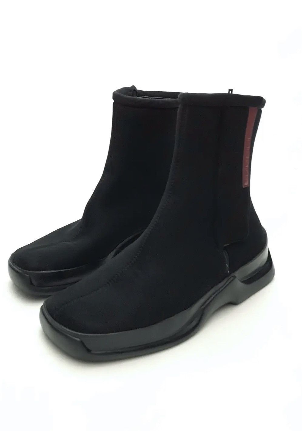 Prada Prada Archive Nylon Platform Boots – Vintage / Y2K / EU 37 Size US 7 / IT 37 - 2 Thumbnail