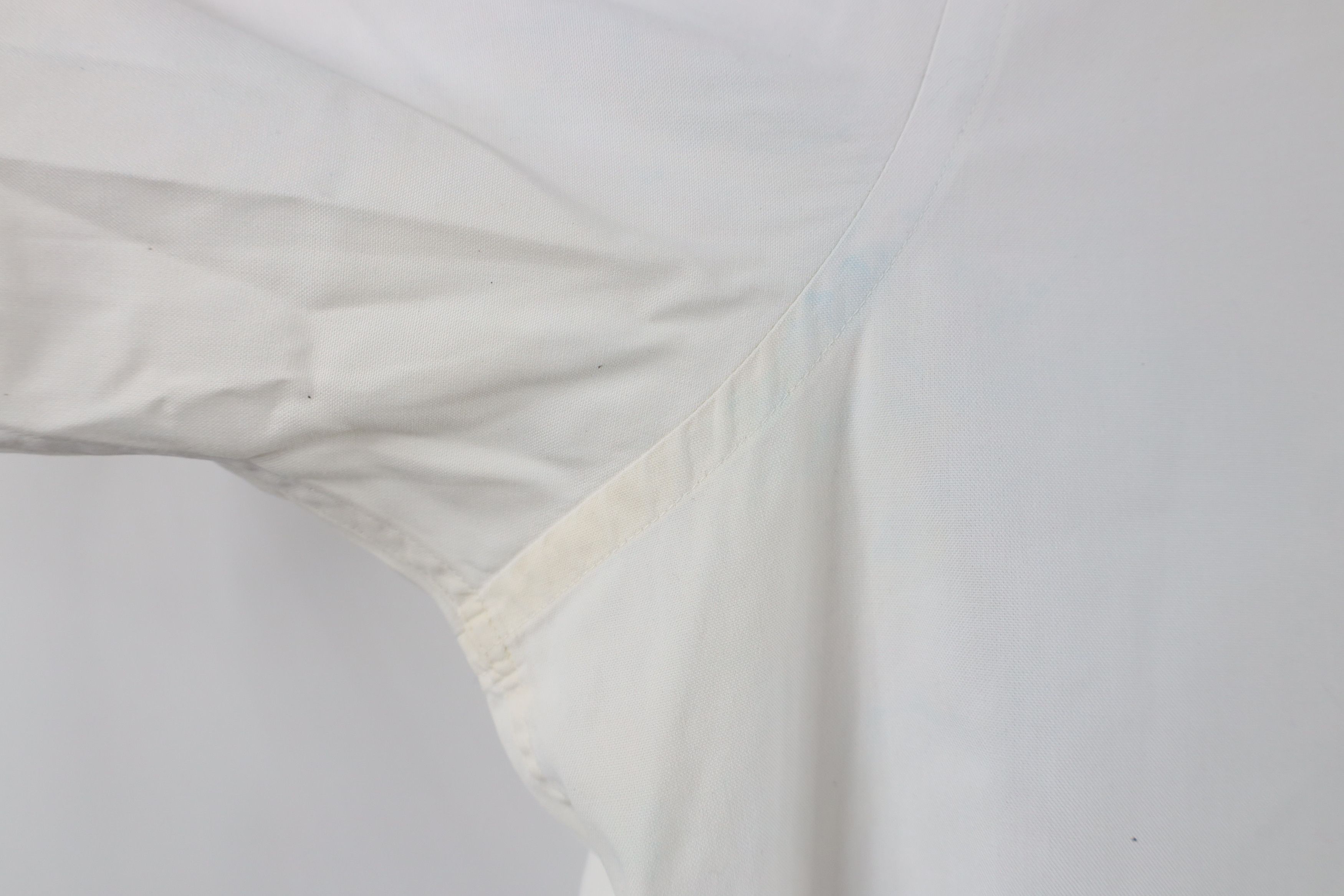 Vintage Vintage 90s Oxford Short Sleeve Button Down Shirt USA White Size US M / EU 48-50 / 2 - 9 Thumbnail