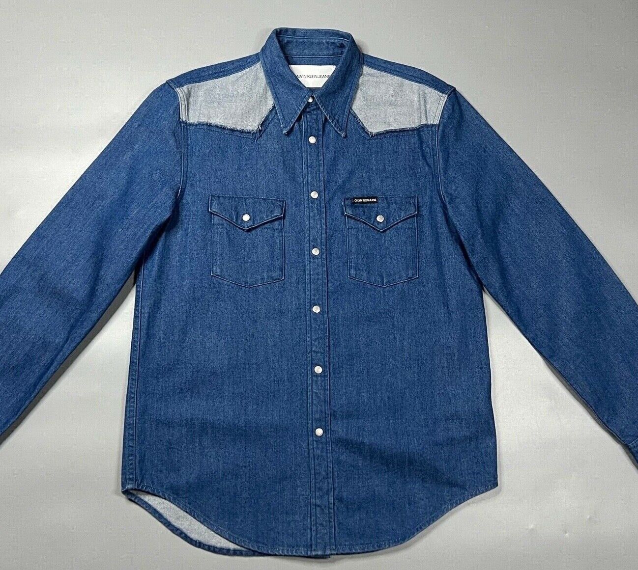 Calvin Klein Calvin Klein men's denim shirt Size US M / EU 48-50 / 2 - 4 Thumbnail