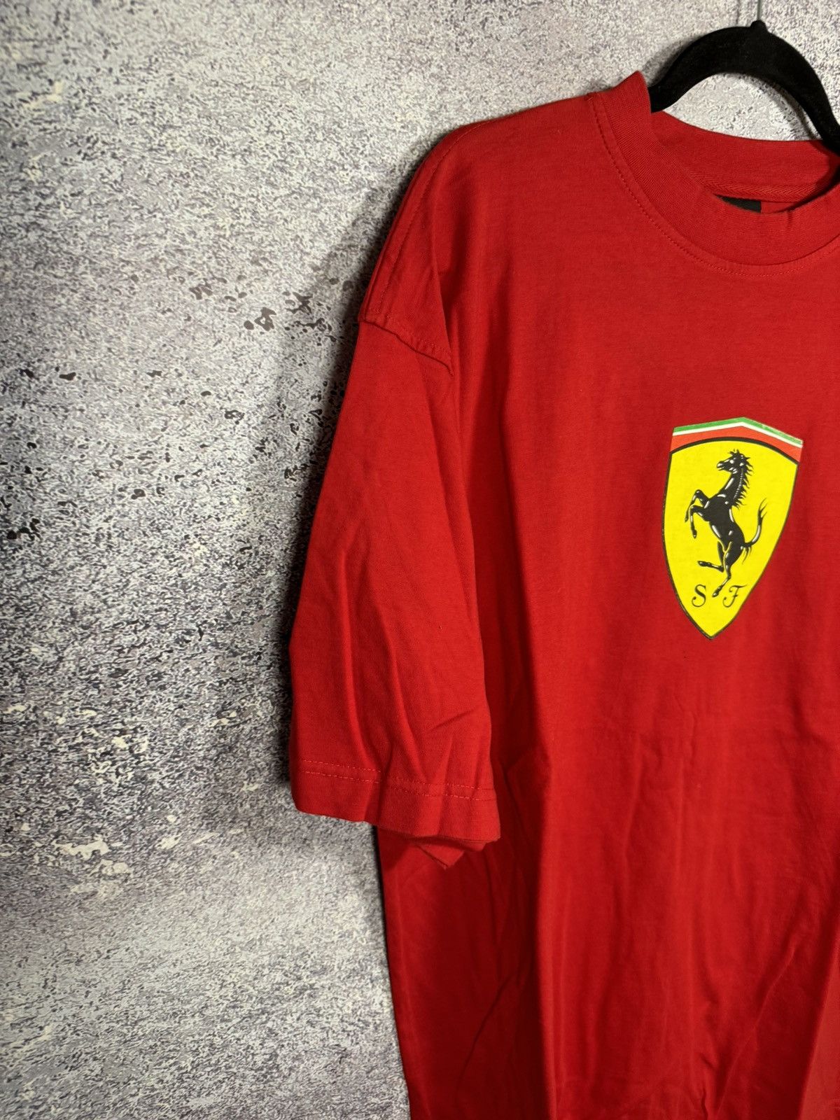 Ferrari × Vintage 00’s Vintage Ferrari Big Logo T shirt y2k XL size Size US XL / EU 56 / 4 - 4 Thumbnail