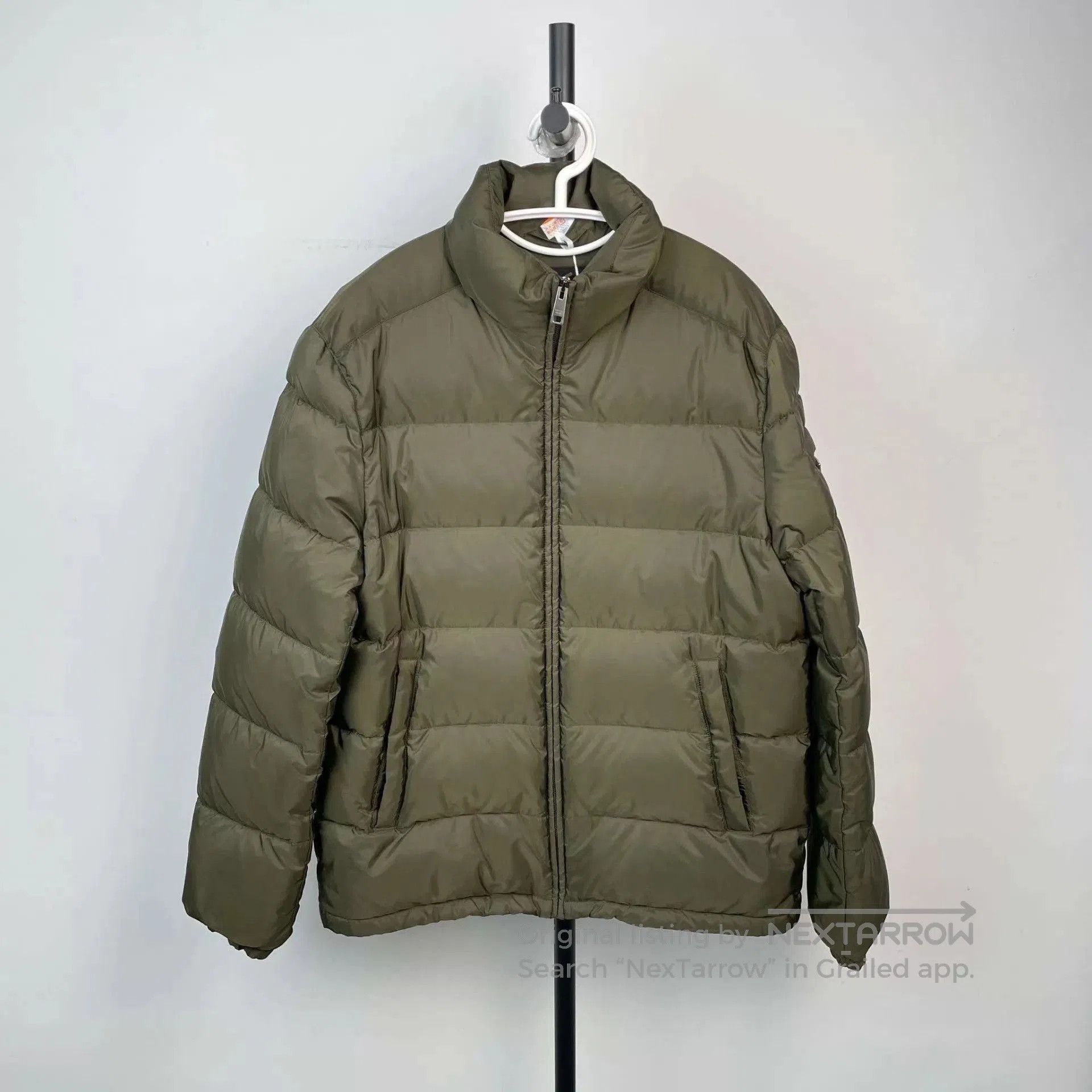 Prada Green Puffer Jacket Size L. Size US L / EU 52-54 / 3 - 1 Thumbnail