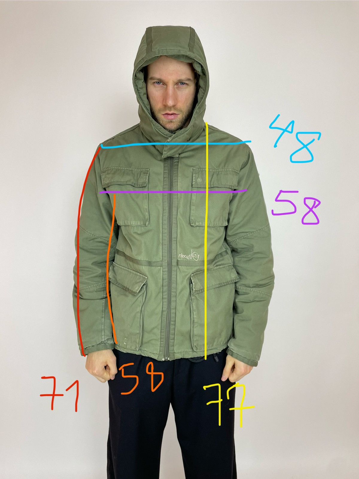 Rip Curl RIP CURL The SearchVintage Military Parka Jacket Mens Size US XL / EU 56 / 4 - 25 Thumbnail