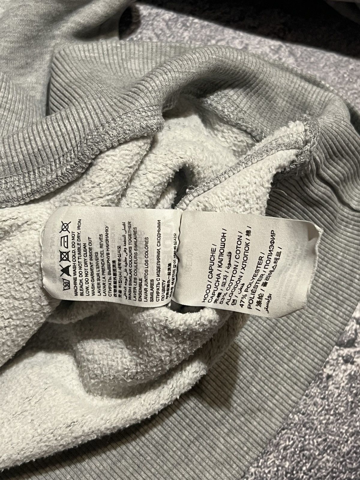 Vintage CRAZY Vintage SuperDry Hoodie - Archive Y2K Drip Y2K Grey L Size US L / EU 52-54 / 3 - 9 Thumbnail