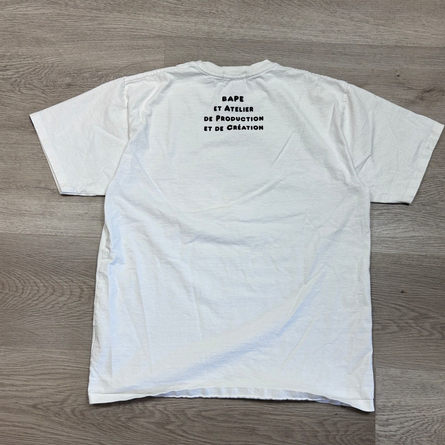A.P.C. × Bape A Bathing Ape X A.P.C. Milo T Shirt Men's Large Streetwear Size US L / EU 52-54 / 3 - 10 Thumbnail
