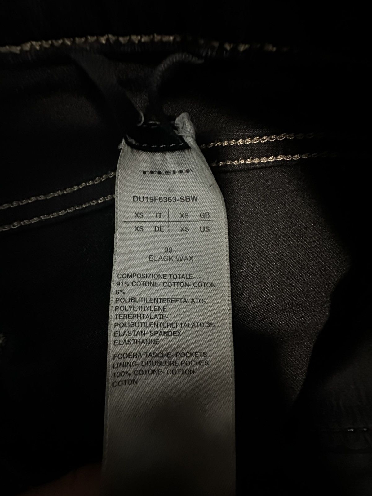 Rick Owens Drkshdw Rick Owens Nagakin Waxed Denim Size US 28 / EU 44 - 3 Thumbnail