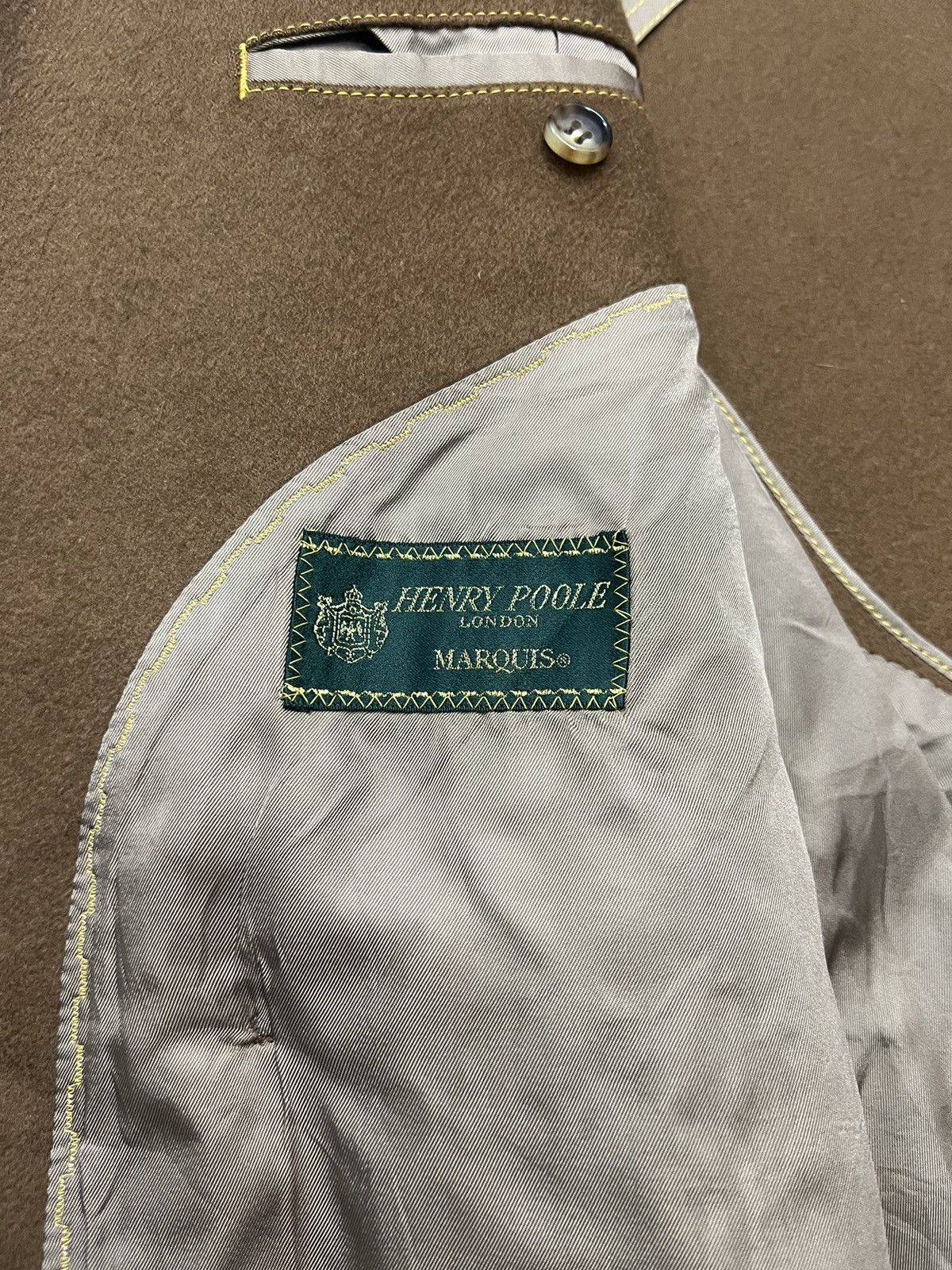 Henry Poole 🔥HENRY POOLE X LORO PIANA CASHMERE BLAZERS Size 40S - 10 Thumbnail
