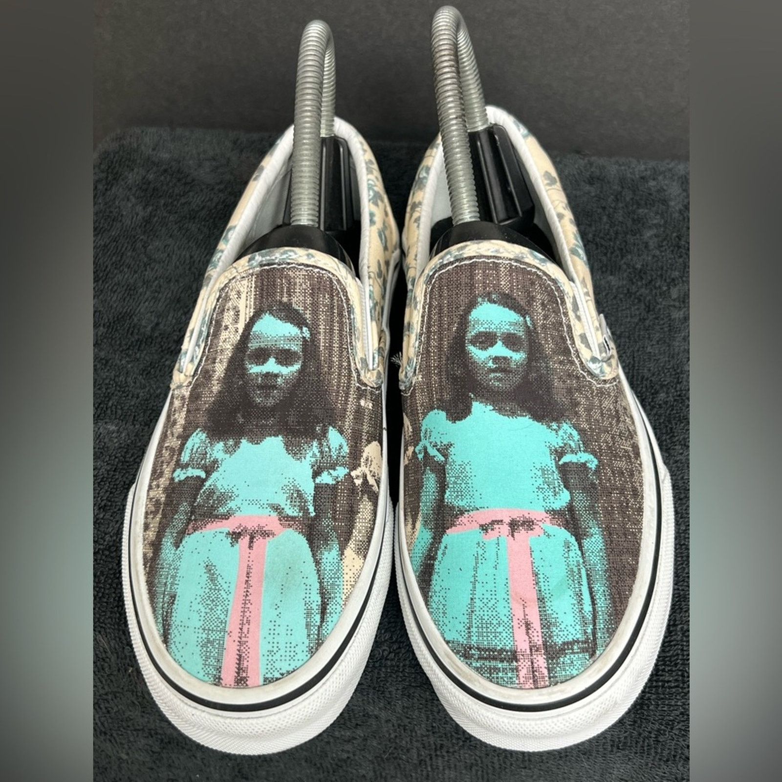 Vans Vans x The Shining Slip-On Shoes Men's 4 Women's 5.5 RARE Size US 5.5 / IT 35.5 - 1 Thumbnail