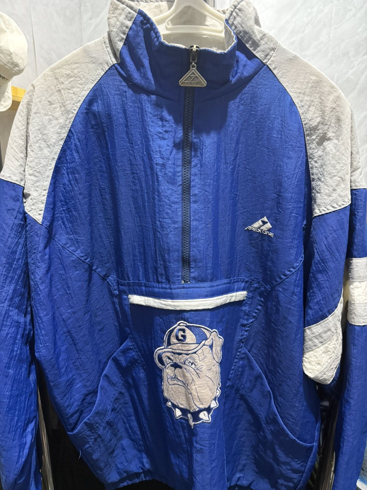 Apex One vintage 1990s Georgetown Hoyas winter warm jacket Size US M / EU 48-50 / 2 - 1 Thumbnail