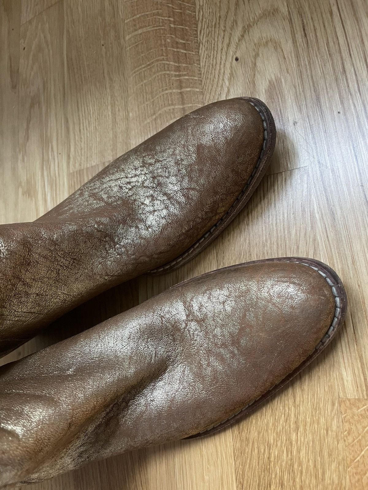 Miu Miu Leather western boots MIU MIU Size US 6.5 / IT 36.5 - 8 Thumbnail