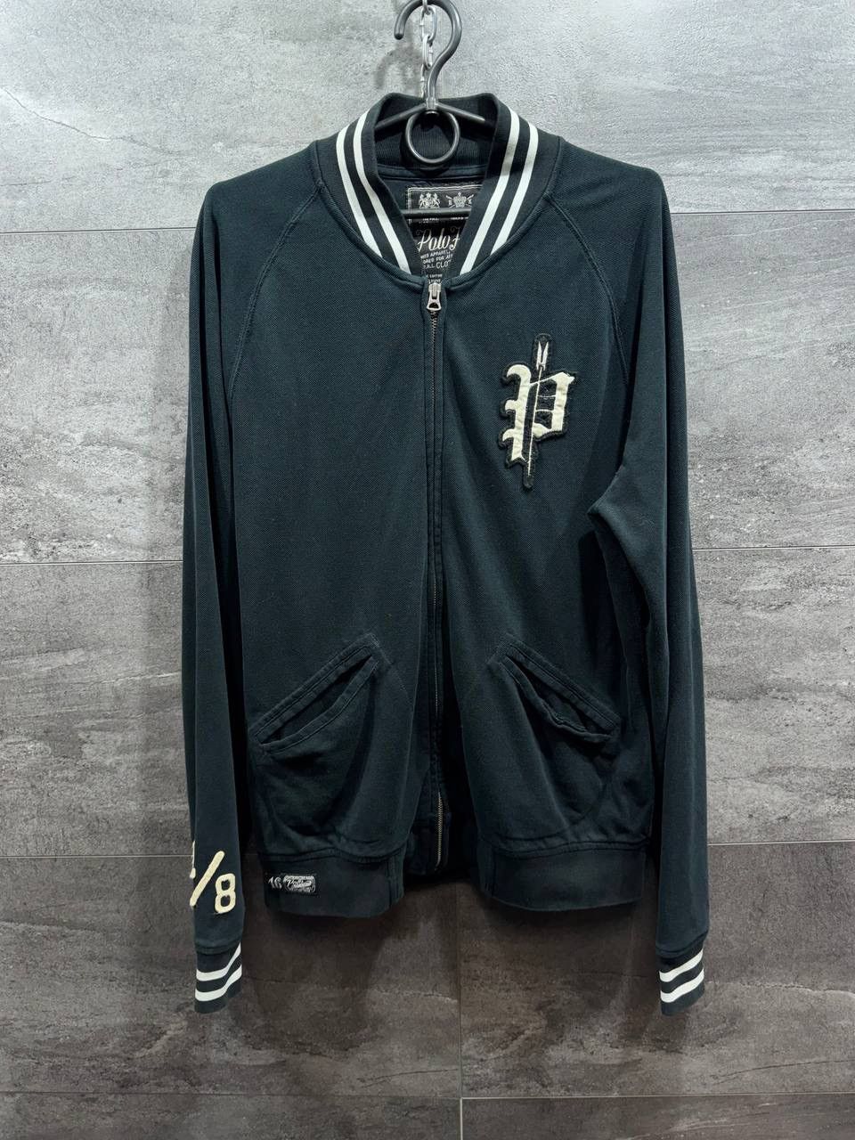 Ralph Lauren Ralph Lauren Polo RL Black Label Zip Up Sweater Heavy Eight Size US M / EU 48-50 / 2 - 2 Thumbnail