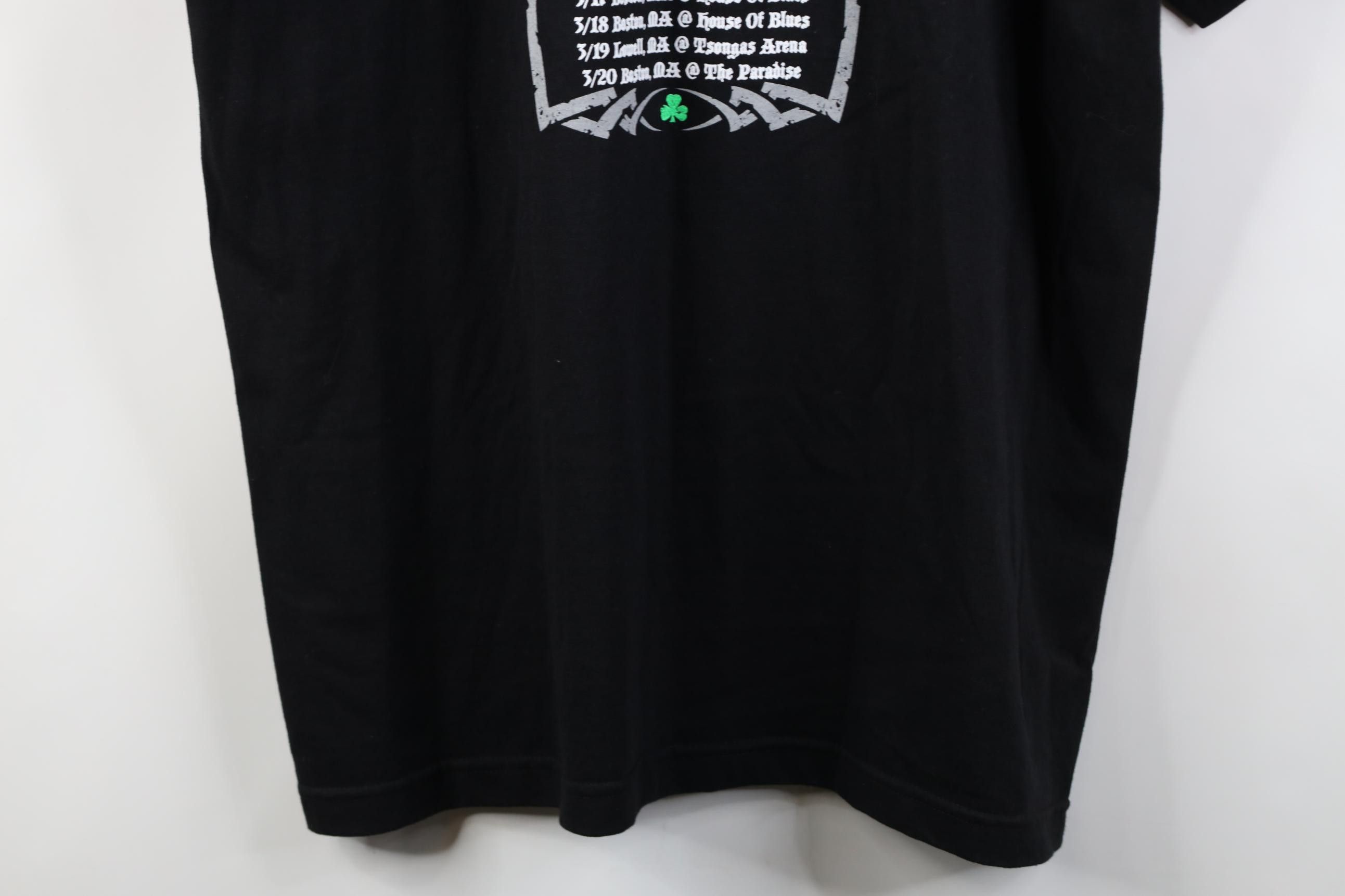 Vintage Vintage Y2K 2011 Dropkick Murphys Band T-Shirt Black USA Size US XL / EU 56 / 4 - 15 Thumbnail