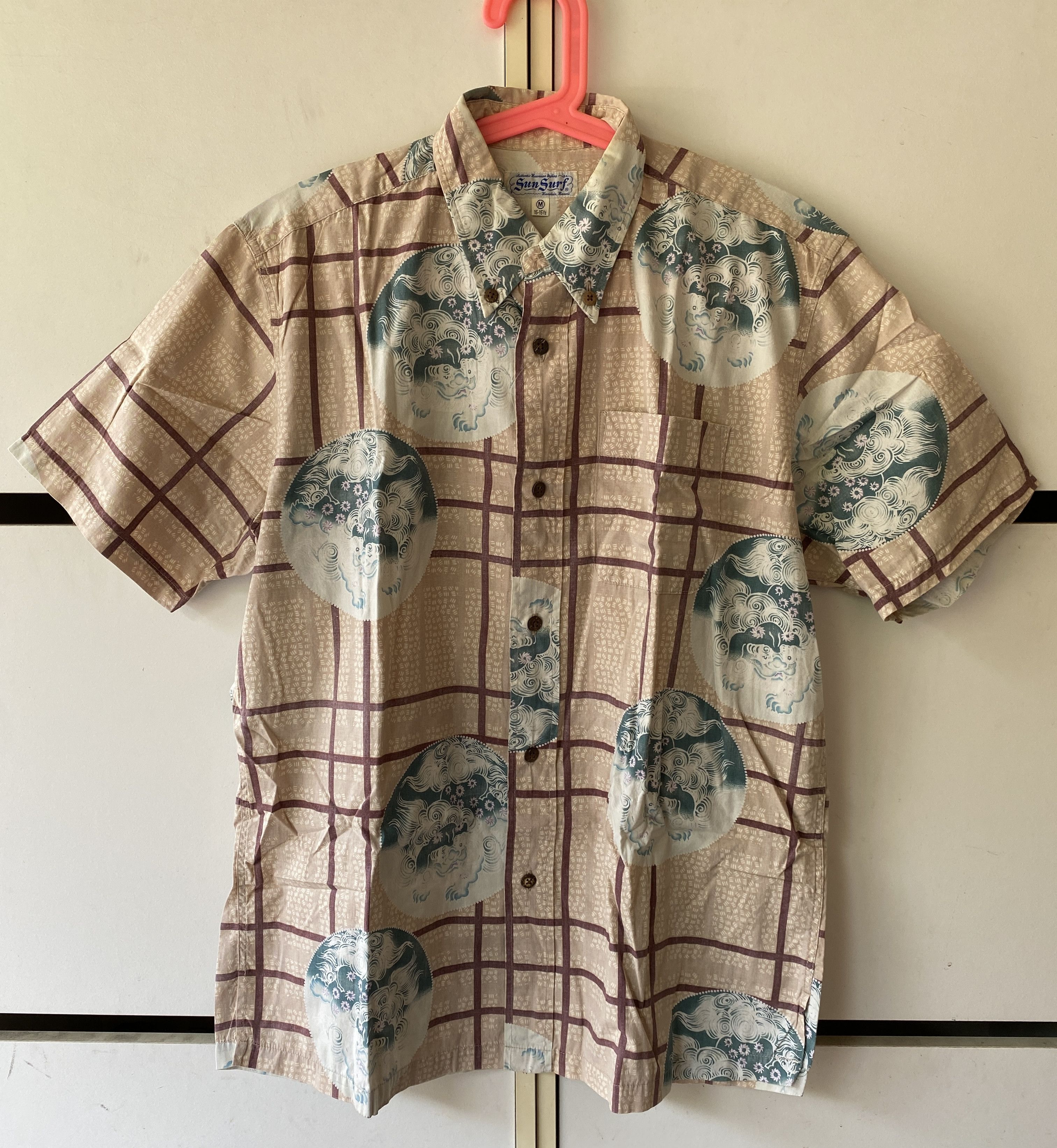 Sun Surf THE GREAT WAVE KANAGAWA BY SUN SURF HAWAII SHIRT Size US M / EU 48-50 / 2 - 1 Thumbnail