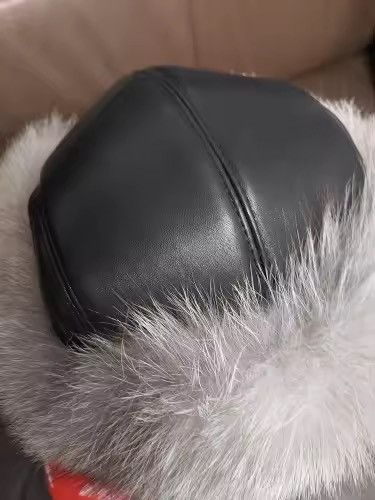 Japanese Brand Genuine Warm Ear Fox Fur Hat Unisex Size ONE SIZE - 4 Thumbnail