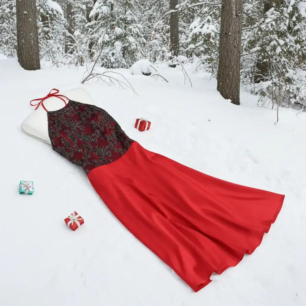 Other Italy Cocktail Dress Size M / US 6-8 / IT 42-44 - 2 Thumbnail