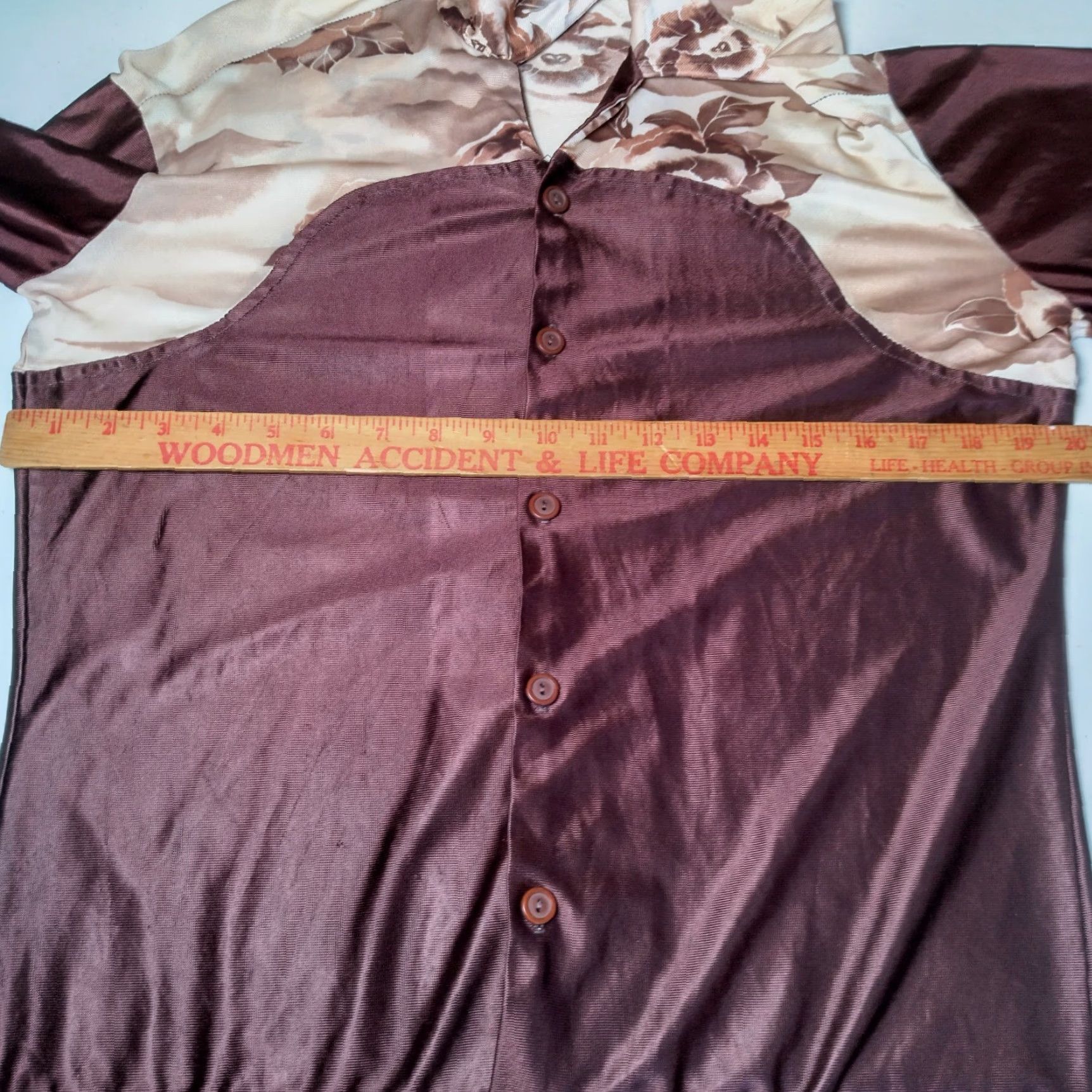 Vintage Vintage Yes Paul Howard California Western Shirt Men M Brown Floral Pointy Collar Country Size US M / EU 48-50 / 2 - 7 Thumbnail