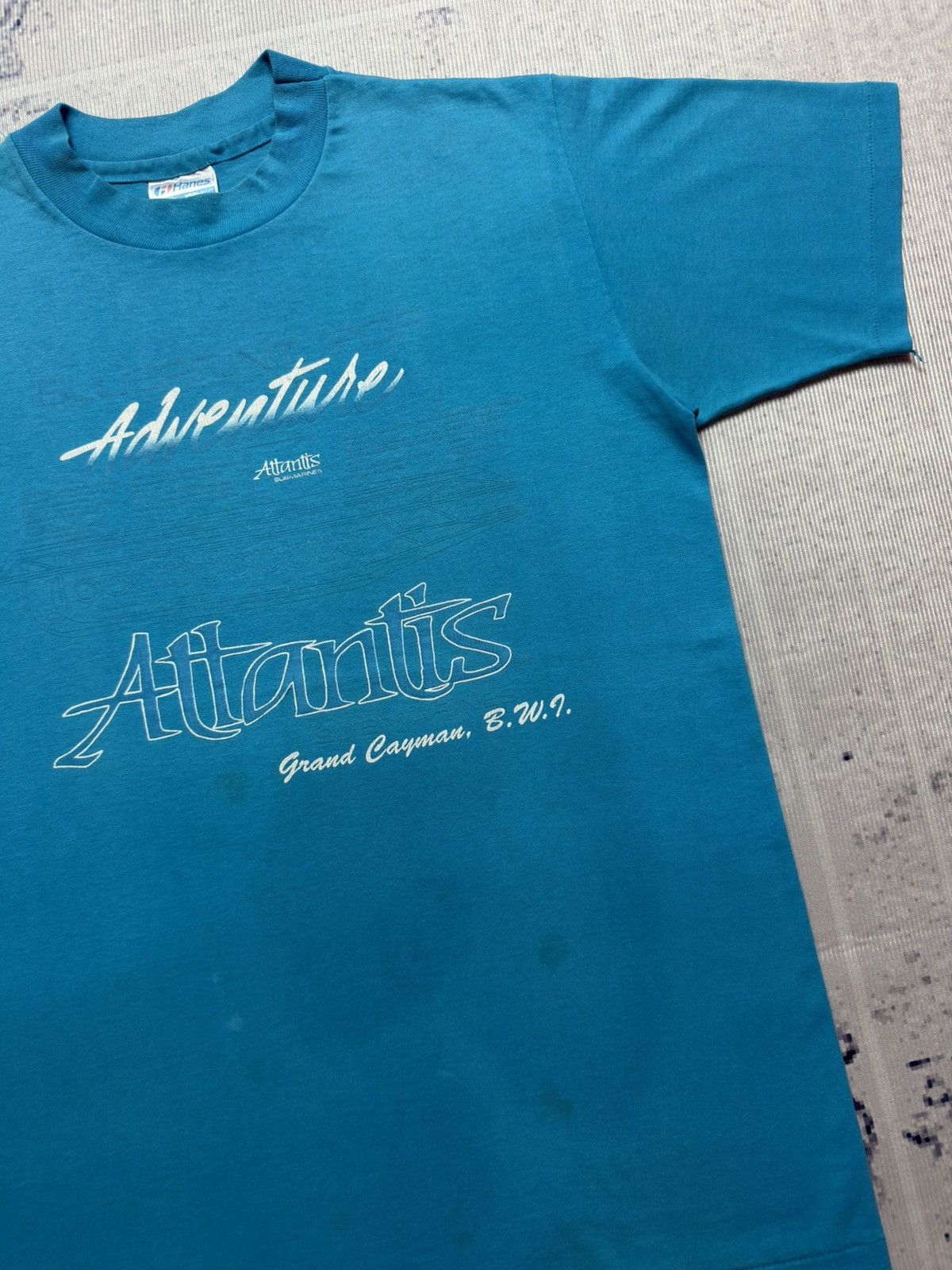 Vintage VINTAGE ATLANTIS SUBMARINES TEE , SHIRT Size US M / EU 48-50 / 2 - 5 Thumbnail