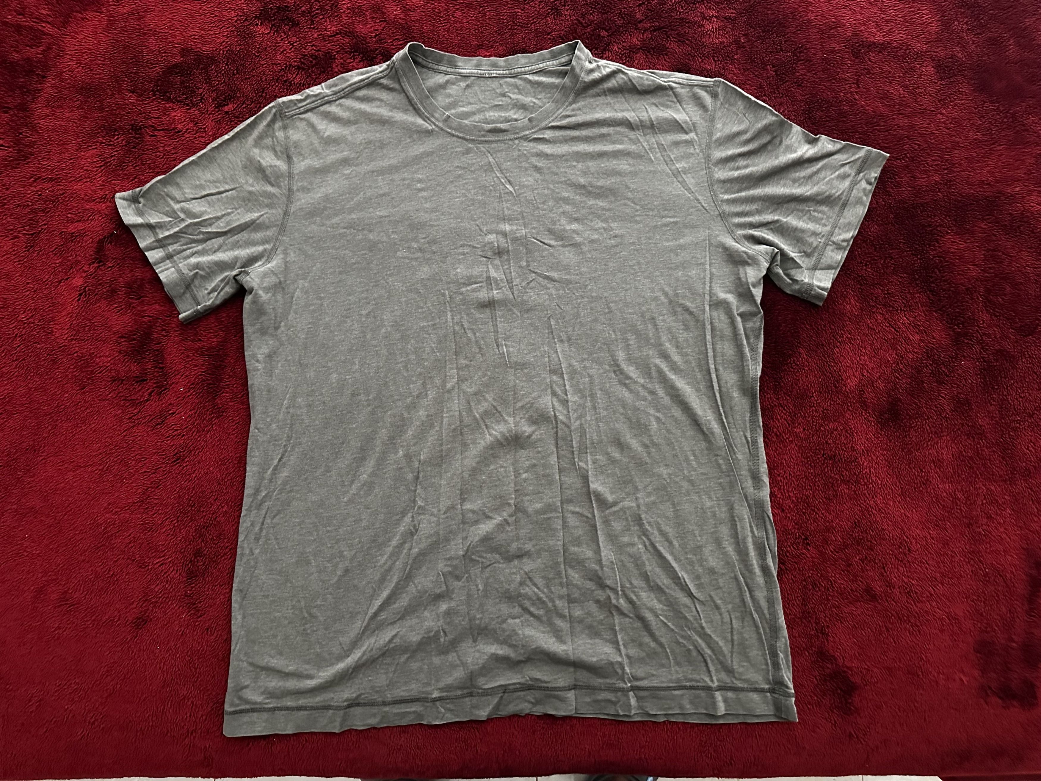 Lululemon Lululemon 5 Year Basic Olive T Shirt Size US XL / EU 56 / 4 - 1 Thumbnail