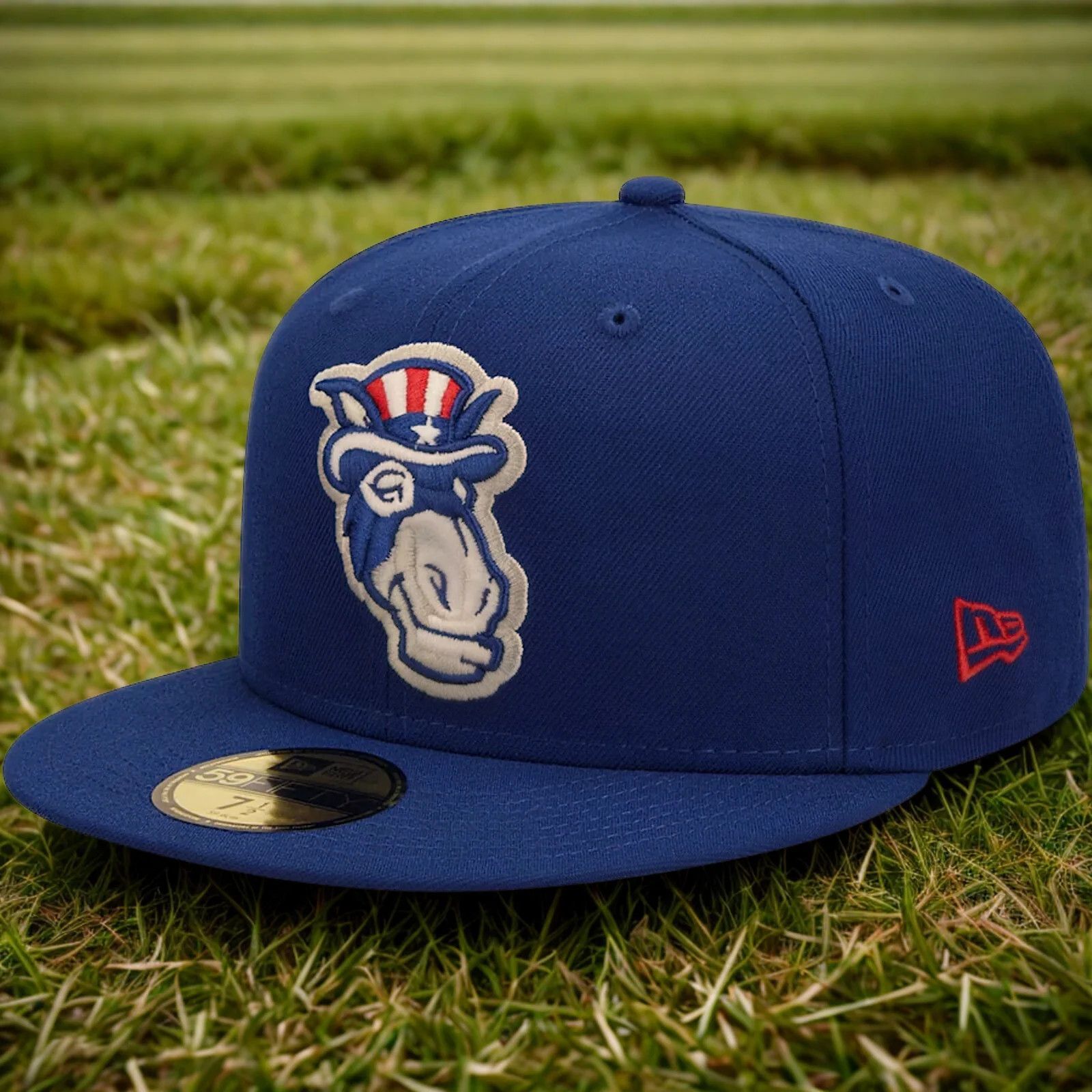 New Era New Hampshire Fisher Cats New Era Uncle Sam Donkey Hat 7 Size ONE SIZE - 9 Thumbnail