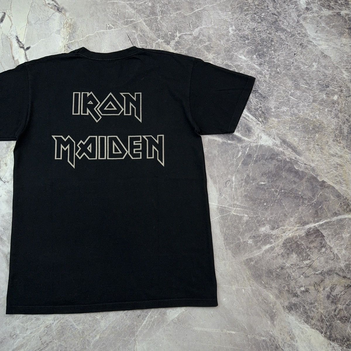 Band Tees × Vintage Vintage 00s Iron Maiden Trooper Skeleton Heavy Metal Rock Size US M / EU 48-50 / 2 - 15 Thumbnail