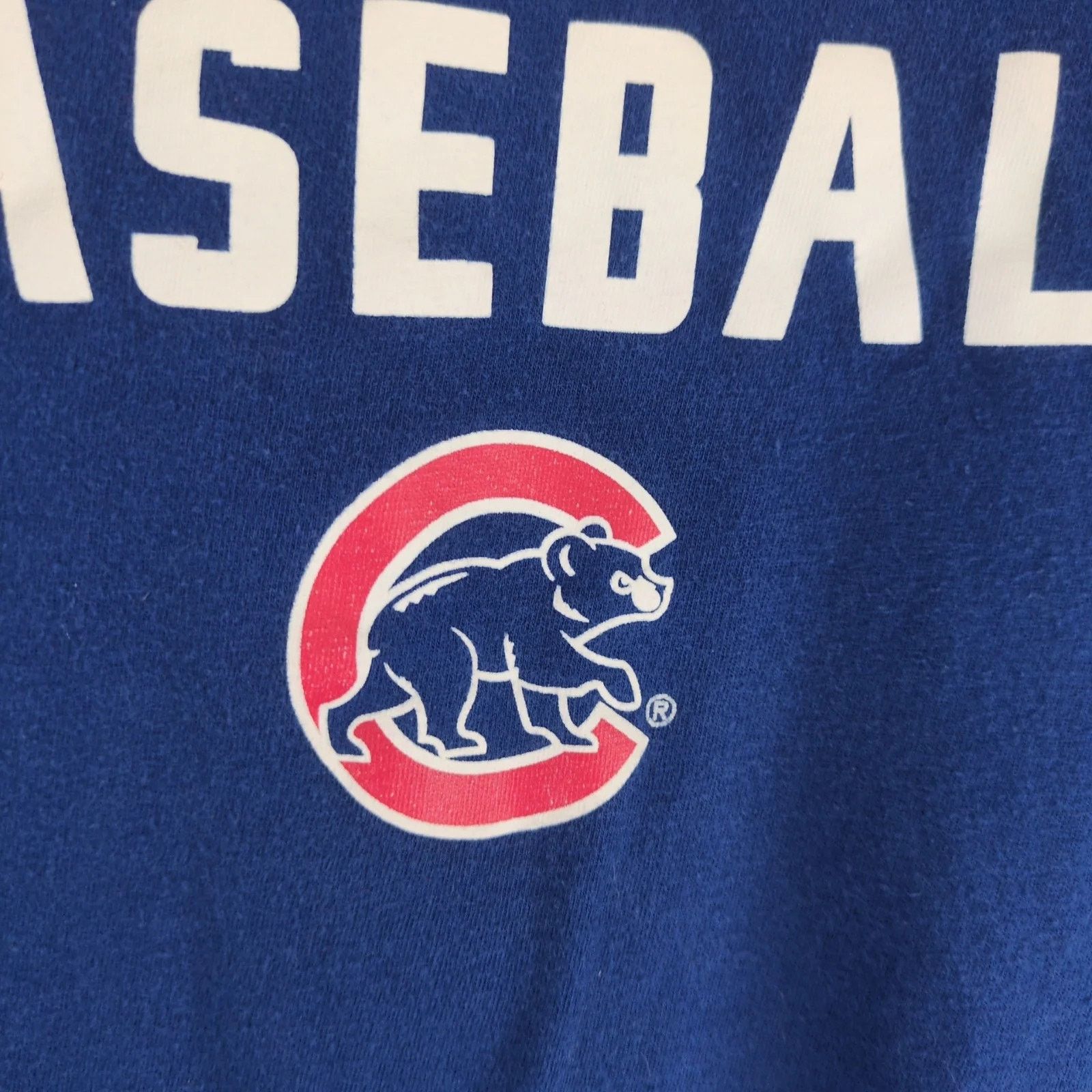 Nike Nike Tee Athletic Cut Chicago Cubs Baseball T-Shirt MLB L Size US L / EU 52-54 / 3 - 8 Thumbnail