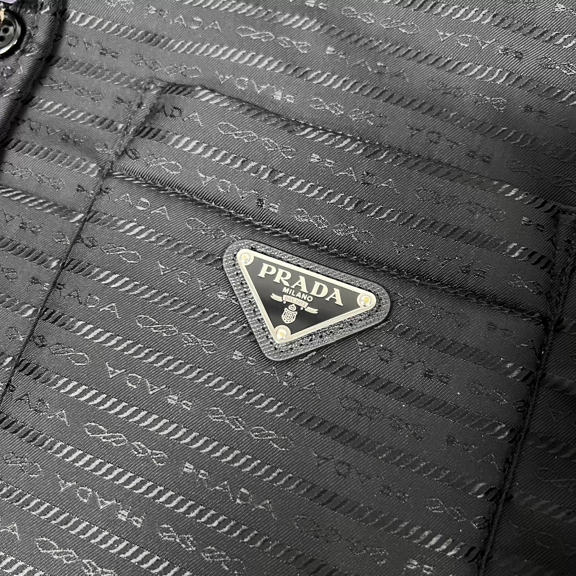 Prada Prada Triangle Logo Print Recycled Nylon Puffer 38 Size XS / US 0-2 / IT 36-38 - 5 Thumbnail
