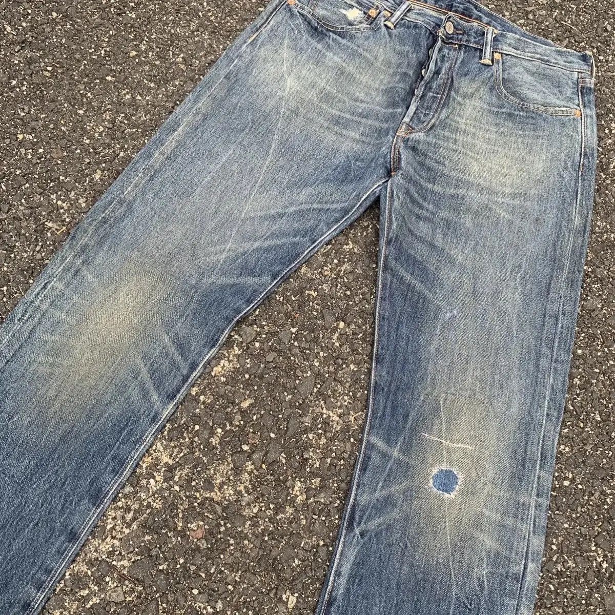 Levi's Levi’s 501 NICE FADING Jeans 32x32 Levis Denim Levi Pants Size US 32 / EU 48 - 4 Thumbnail