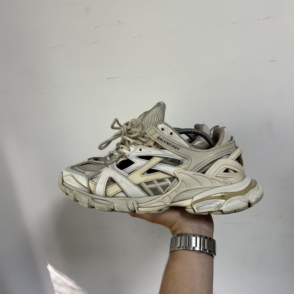 Balenciaga Balenciaga Track 2 Trainer White Size US 9 / EU 42 - 7 Thumbnail