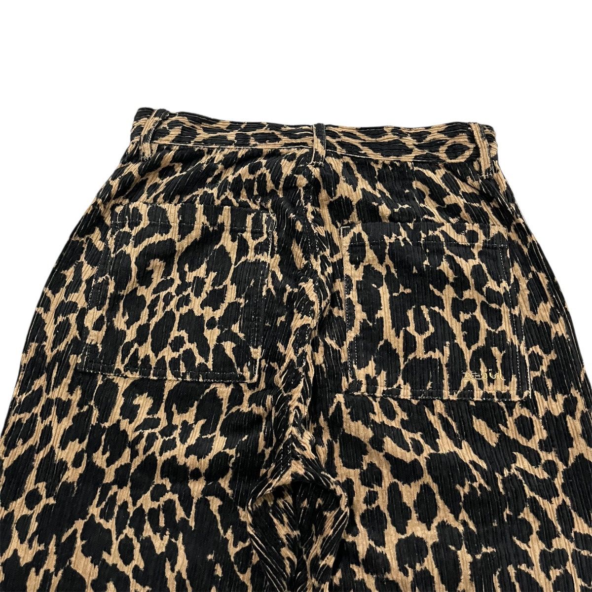 Japanese Brand X-GIRL Cargo Pocket Leopard Corduroy Pant Size US 26 / EU 42 - 10 Thumbnail