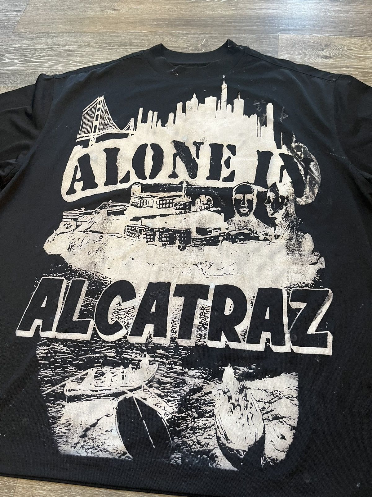 Other Custom Alcatraz T-Shirt Size US XL / EU 56 / 4 - 2 Thumbnail