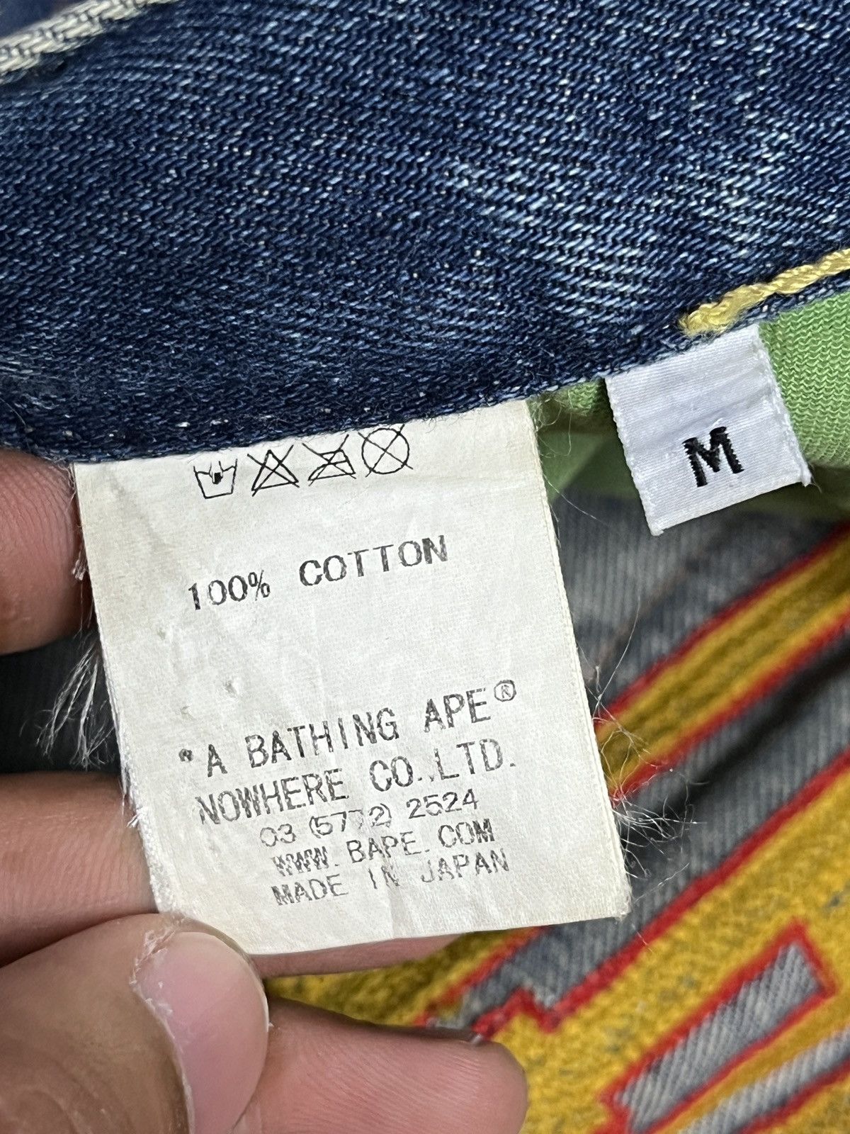 Bape Bape Embroidered Skinny Jeans Size US 30 / EU 46 - 6 Thumbnail