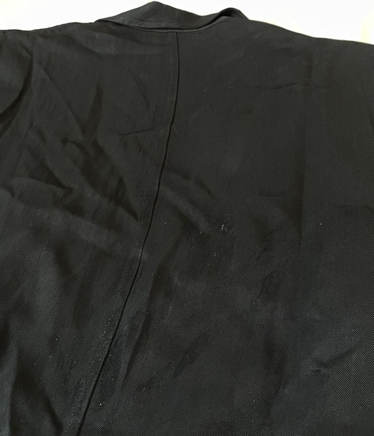 Comme des Garcons Vintage tricot cdg flowy rayon black blazer Size US L / EU 52-54 / 3 - 3 Thumbnail