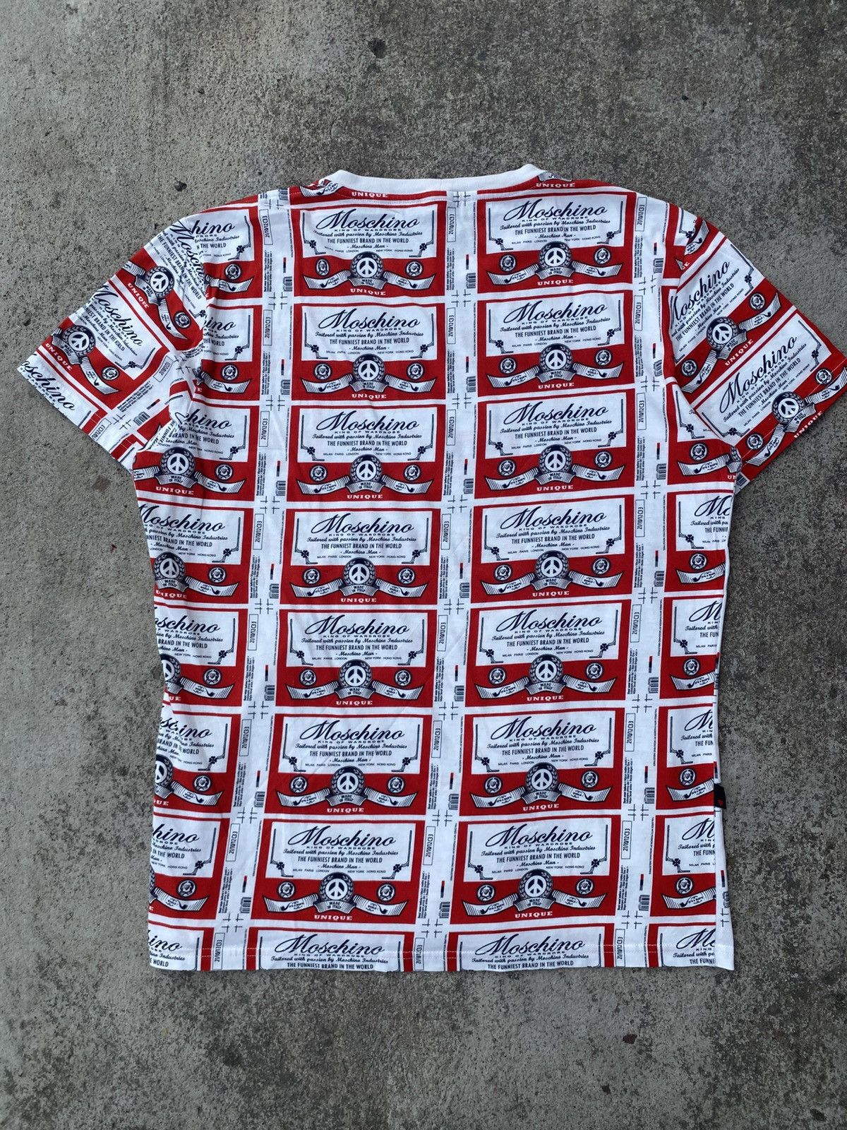 Moschino Moschino “Budweiser” parody all over print tee Size US M / EU 48-50 / 2 - 2 Thumbnail