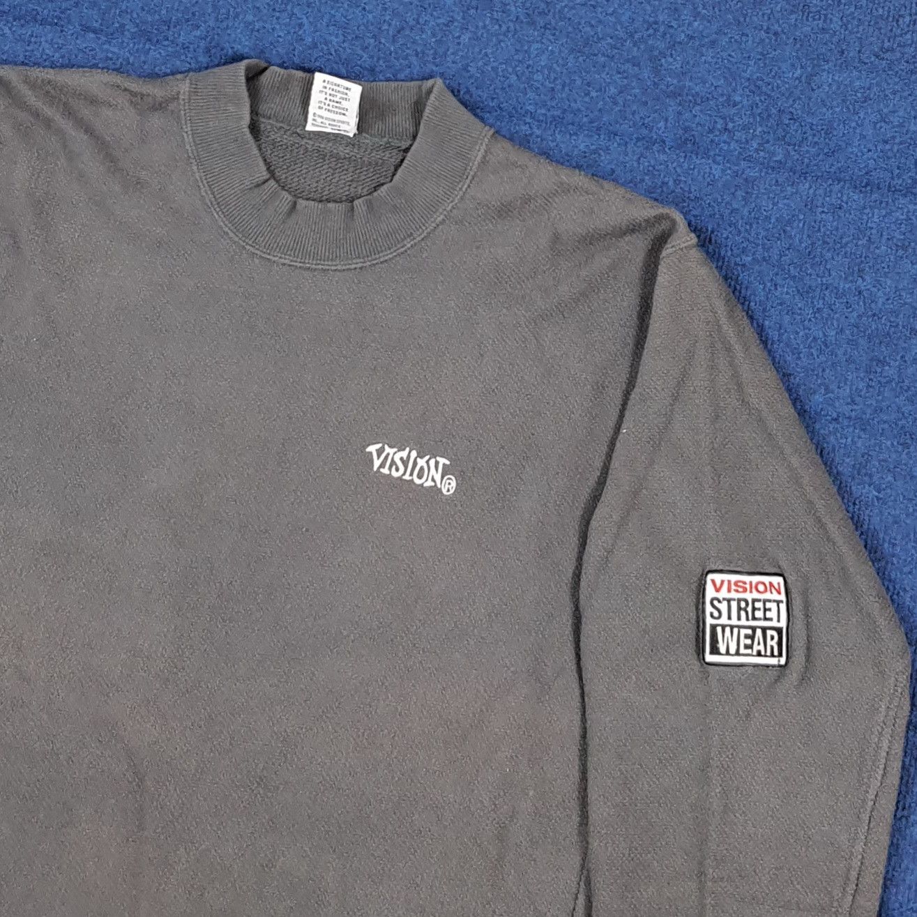 Vision Streetwear Vintage Vision Streetwear Long Sleeve Tshirt Size US M / EU 48-50 / 2 - 2 Thumbnail
