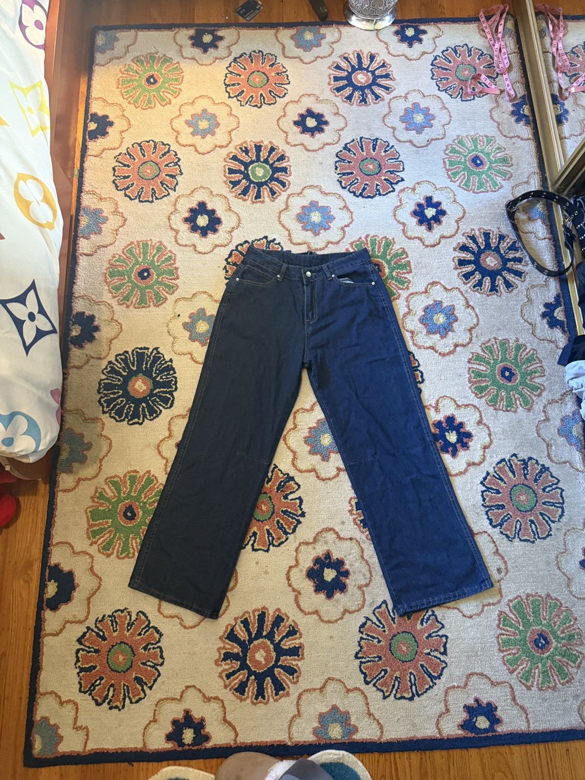 Japanese Brand Japanese Wide Leg Denim Size US 32 / EU 48 - 2 Thumbnail