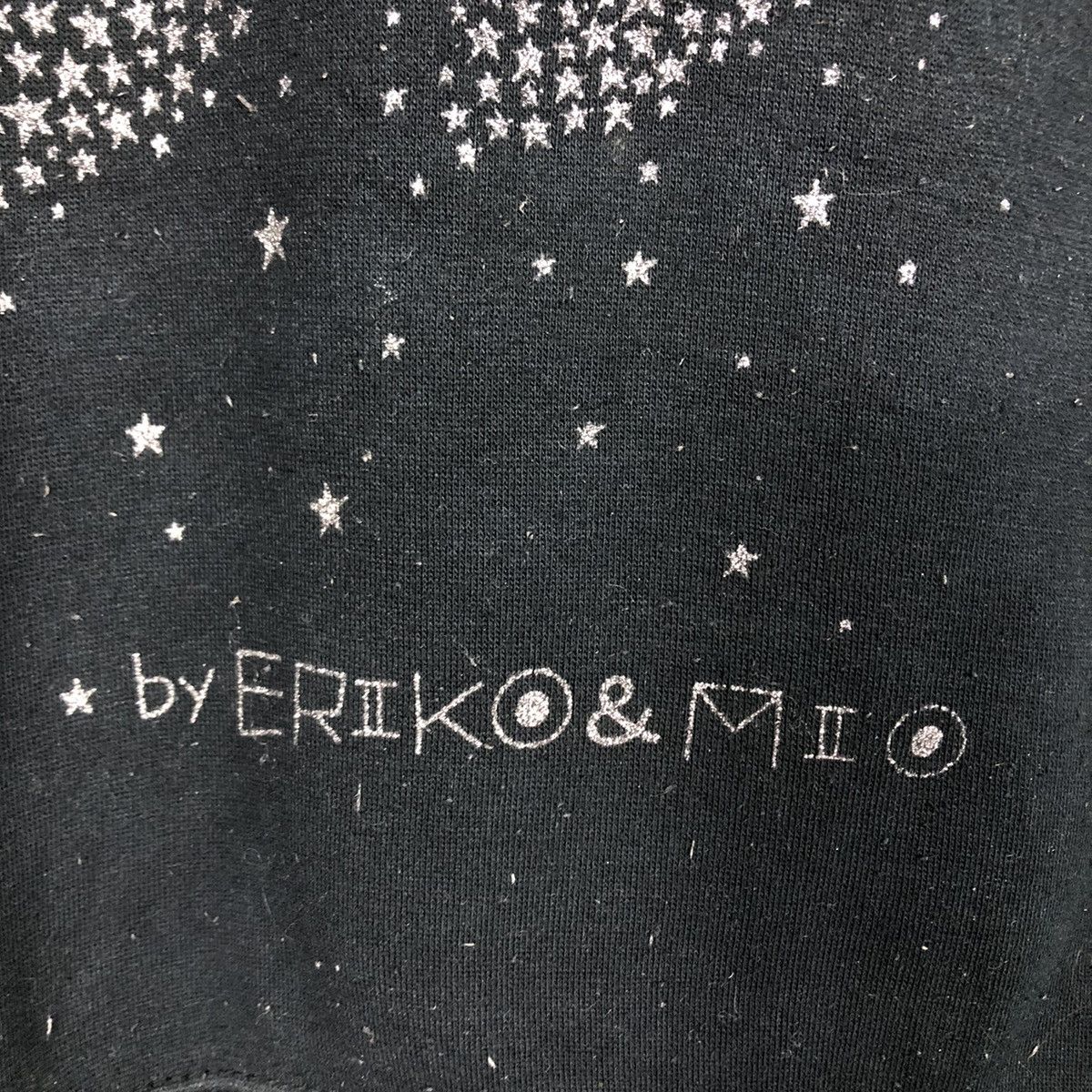 Japanese Brand × Vintage 📌Vintage Zipper Hoodie Eriko & Mio Big Logo Size US M / EU 48-50 / 2 - 18 Thumbnail