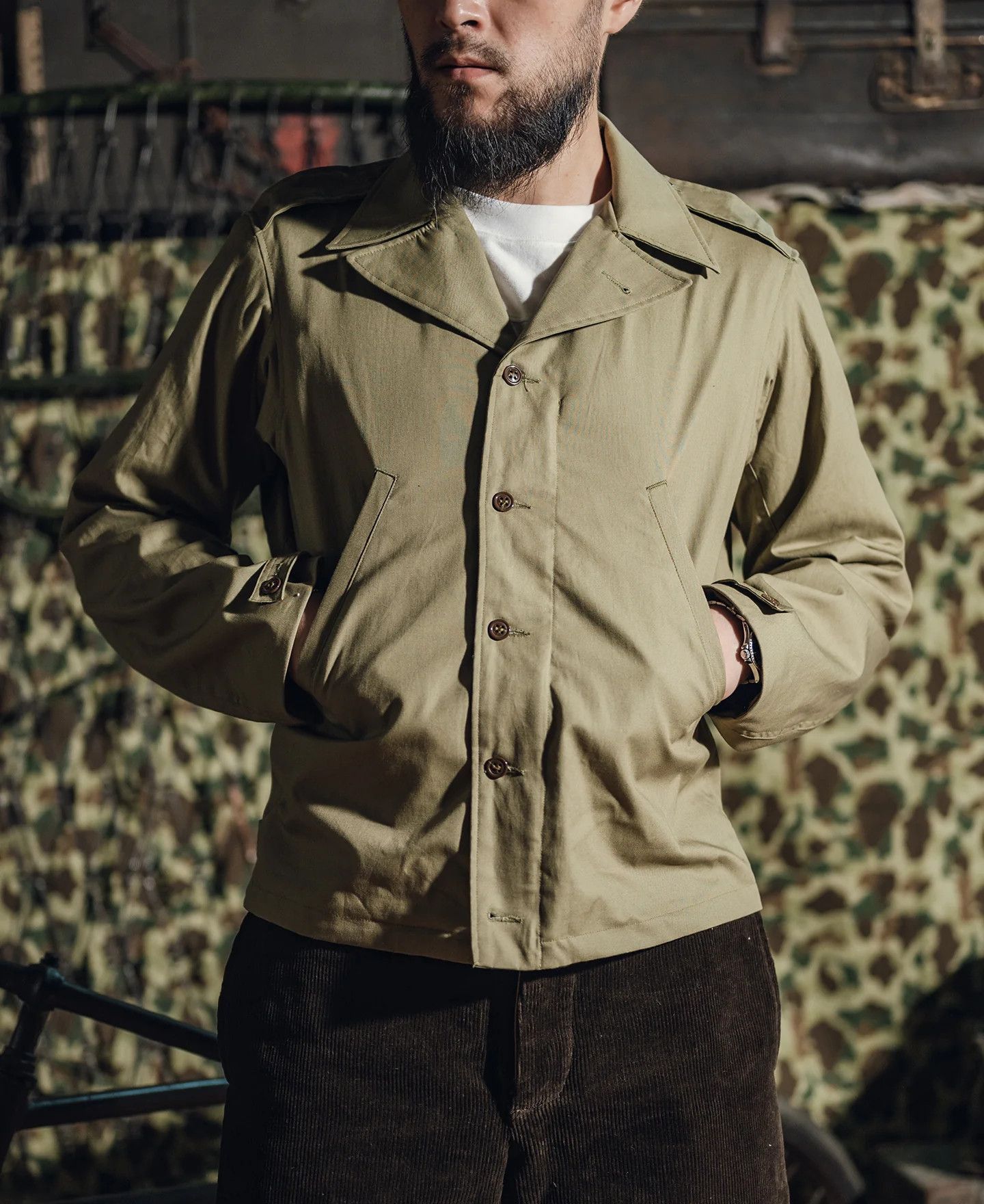 Vintage Vintage 40's M41 US Army Field Jacket by Sessler mfg Size US L / EU 52-54 / 3 - 10 Thumbnail