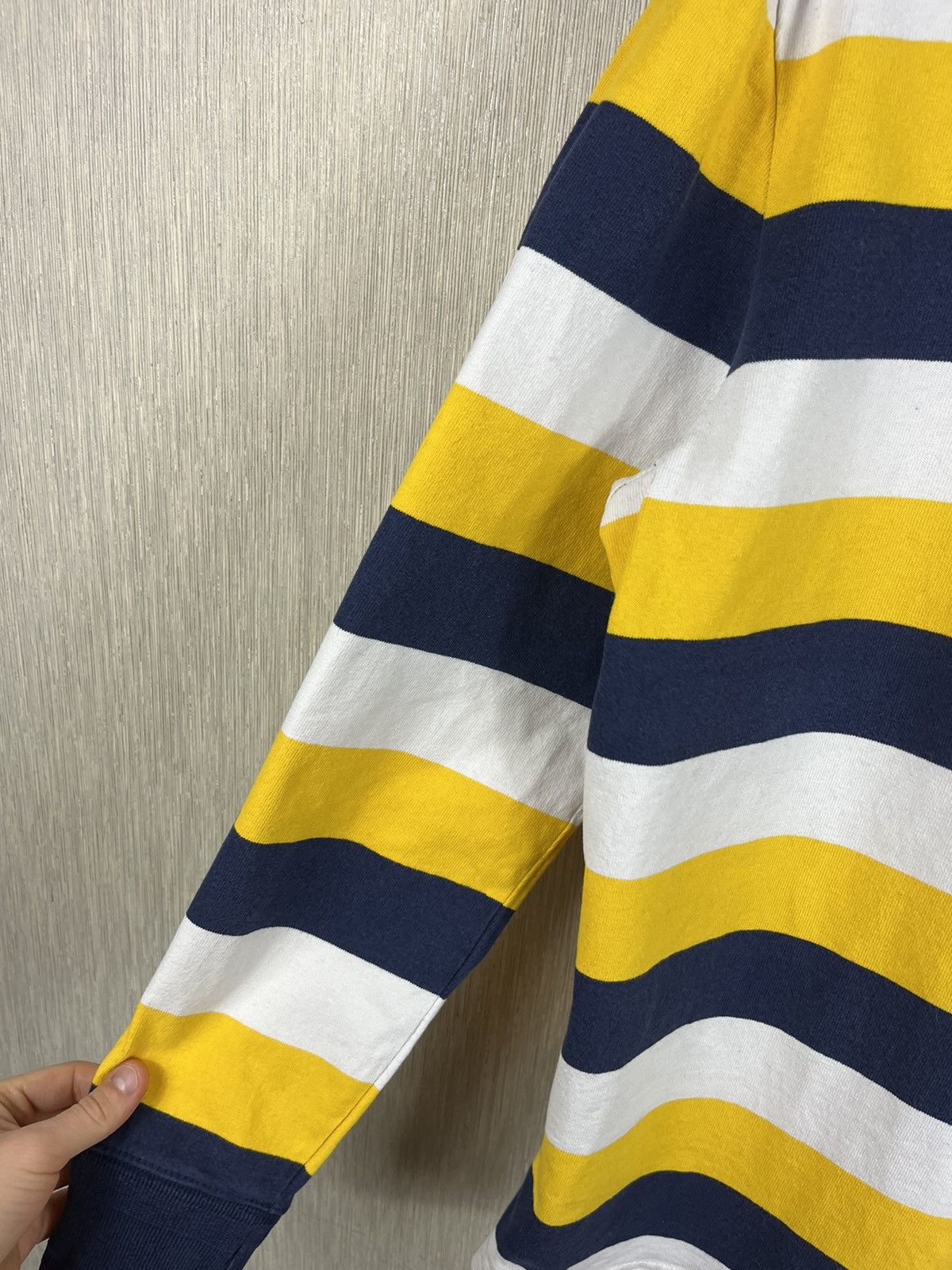 Polo Ralph Lauren × Ralph Lauren × Vintage Vintage 90s Polo Ralph Lauren rugby striped y2k long sleeve Size US S / EU 44-46 / 1 - 10 Thumbnail