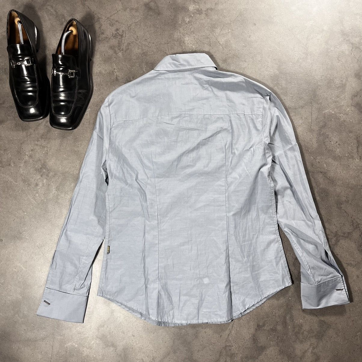 Roberto Cavalli Roberto Cavalli Shirt with Cufflinks Button Up Longsleeve Size US L / EU 52-54 / 3 - 11 Thumbnail