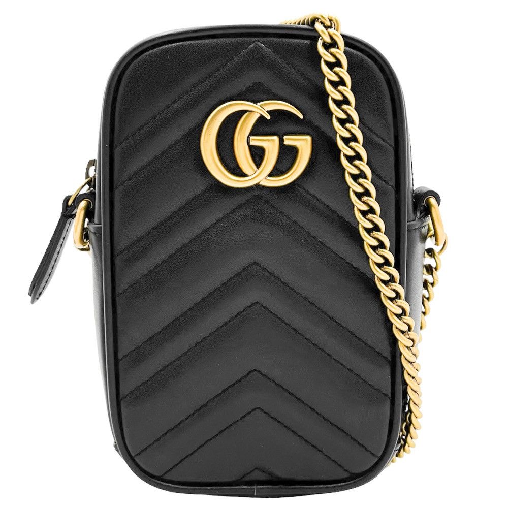 image of Gucci Shoulder Bag GG Marmont Mini Bag Black, Women's