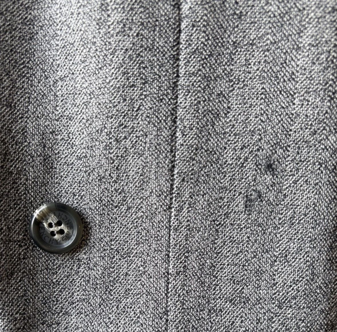 Givenchy GIVENCHY Monsieur Wool Double-Breasted Gray Blazer Jacket Size US M / EU 48-50 / 2 - 7 Thumbnail