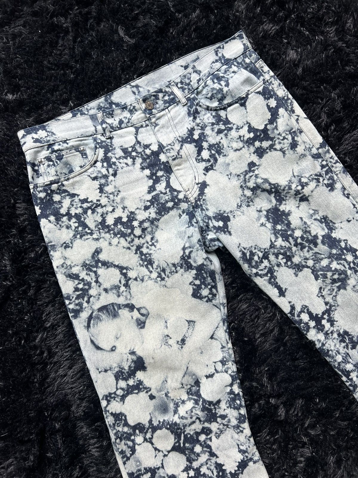 Louis Vuitton Dorothy In The Poppies Flared Denim Spring 2019 Size US 36 / EU 52 - 4 Thumbnail