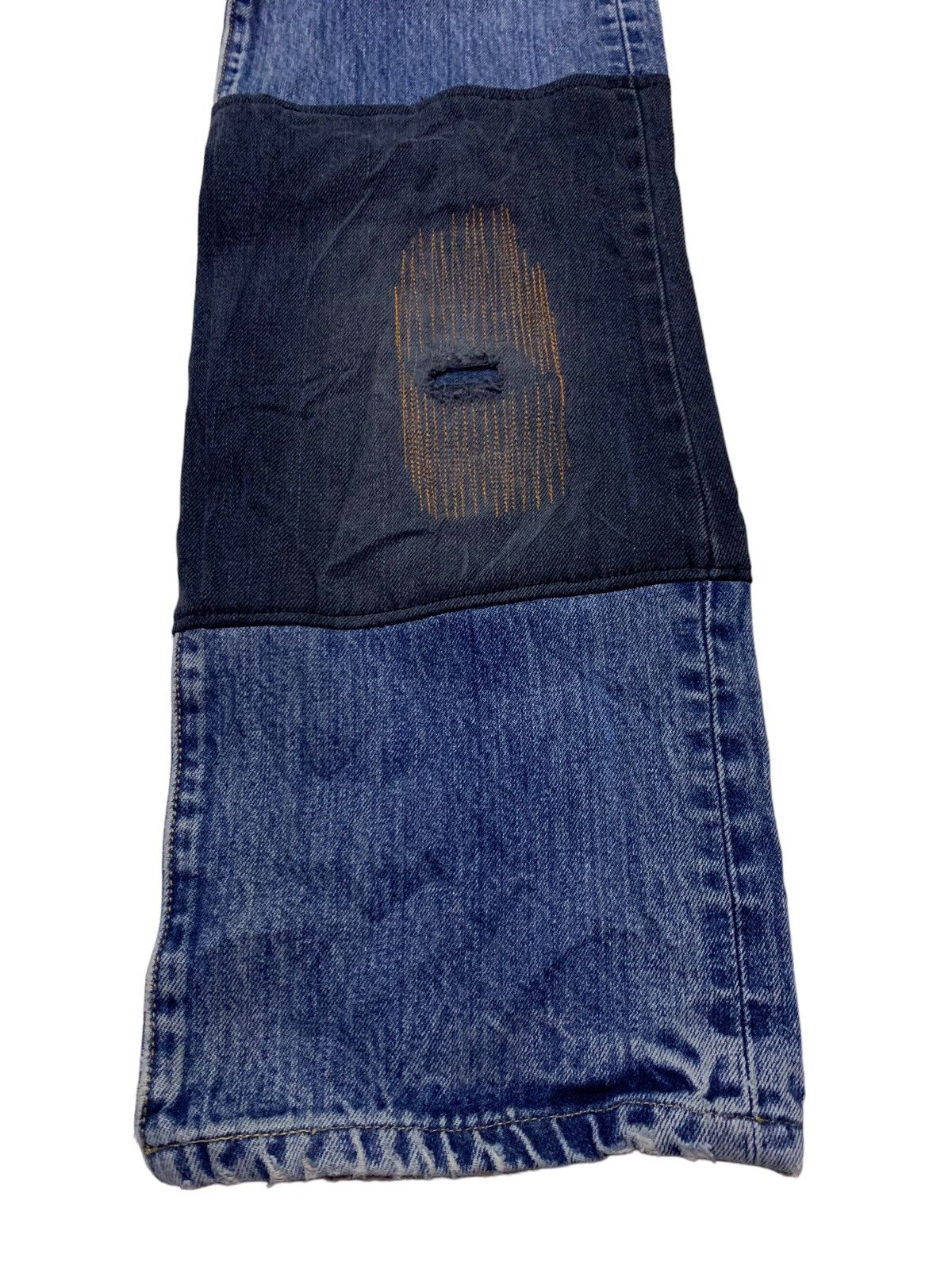 Levi's Vintage Clothing Levis Distressed denim custom Size US 34 / EU 50 - 5 Thumbnail